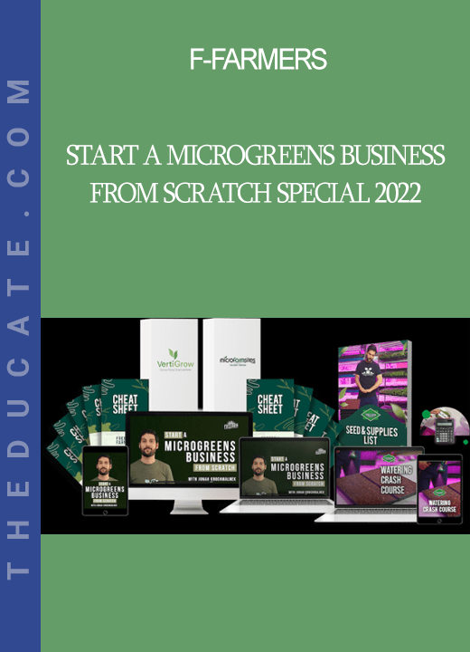 F-Farmers - Start A Microgreens Business From Scratch Special 2022