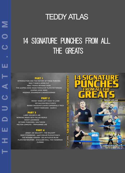 Teddy Atlas - 14 Signature Punches From All The Greats