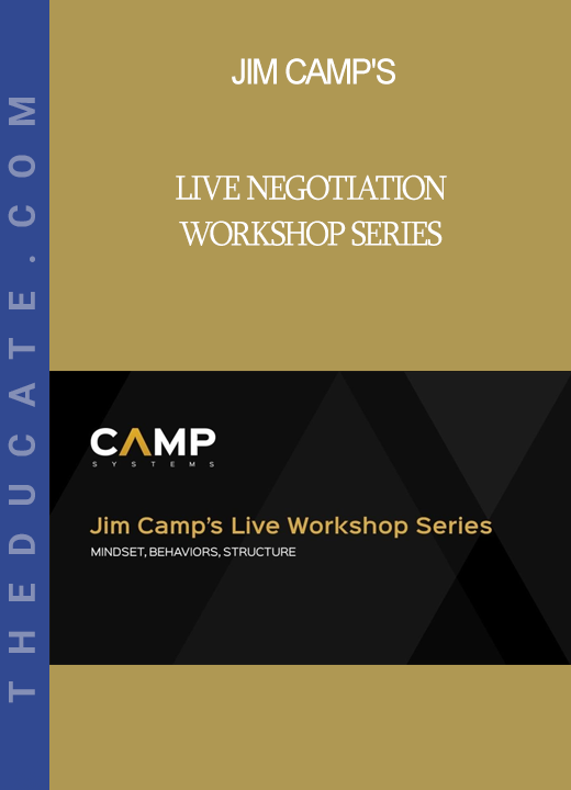 Jim Camp's - Live Negotiation Workshop Series