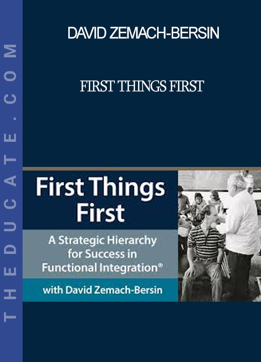 David Zemach-Bersin and Raz Ori & Anastasi Siotas - First Things First