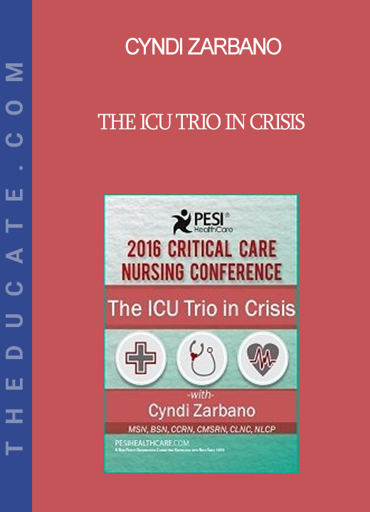 Cyndi Zarbano - The ICU Trio in Crisis